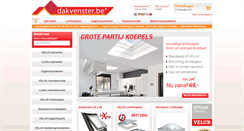 Desktop Screenshot of dakvenster.be