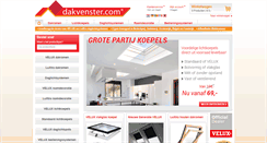 Desktop Screenshot of dakvenster.nl